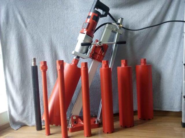 Сверление бетонных стен и перекрытий: алмазное бурение, Сочи