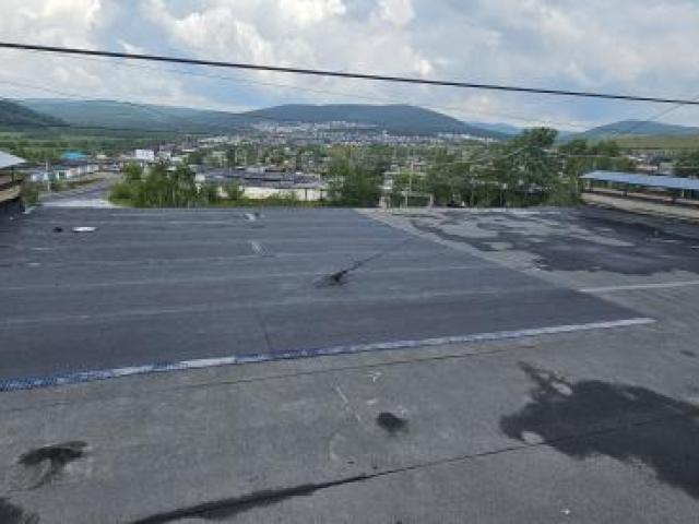 Ремонт мягкой рулонной кровли, Сатка