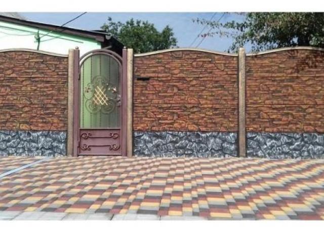 Купить еврозабор тротуарную плитку в Луганске, Луганск