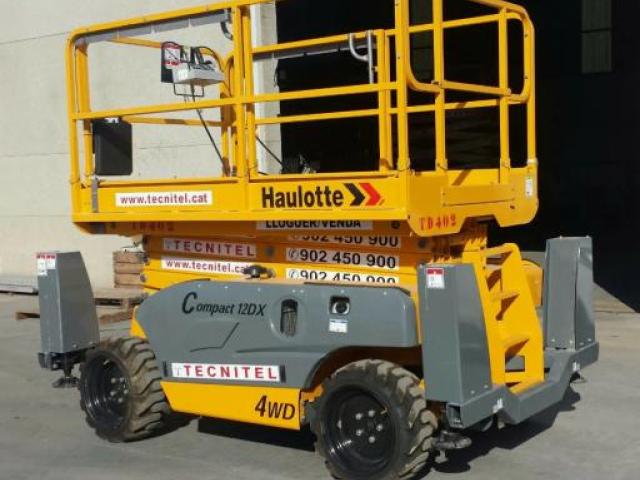 Аренда ножничного дизельного самоходного подъемника 10 м, Санкт-Петербург