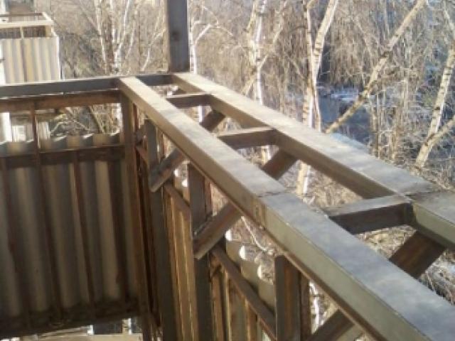 Ремонт балконов. Сварочные работы., Москва