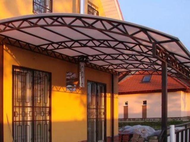 Навесы из поликабоната в Красногорске Нахабино Дедовске Истре, Красногорск