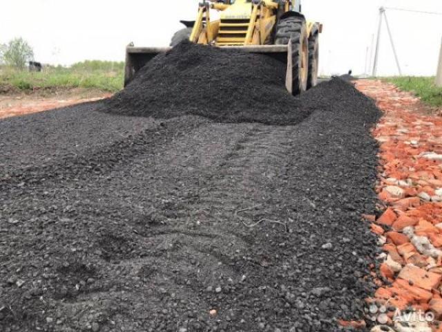 Асфальтная крошка в Новосибирске, Новосибирск