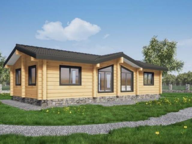 Дом из бруса "Флора", Москва