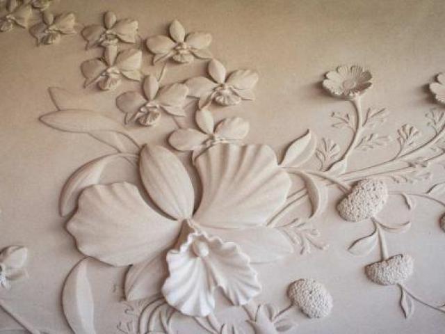 Барельеф, орнамент, декоративное панно, Калуга