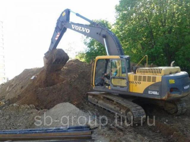 Аренда гусеничного экскаватора BLC 1,5 м3 + гидромолот, Санкт-Петербург