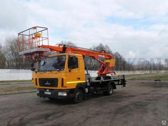 Аренда автовышки 21 м большая люлька в СПб и ЛО, Санкт-Петербург