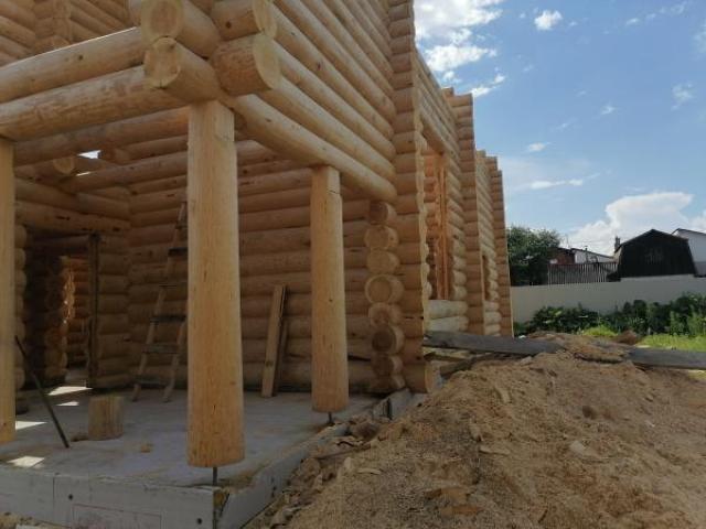 Срубы домов бань из бревна рубленного под рубанок, Брянск