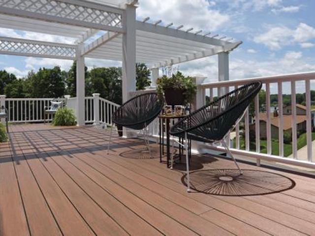 Строительство террас из ДПК, Кострома