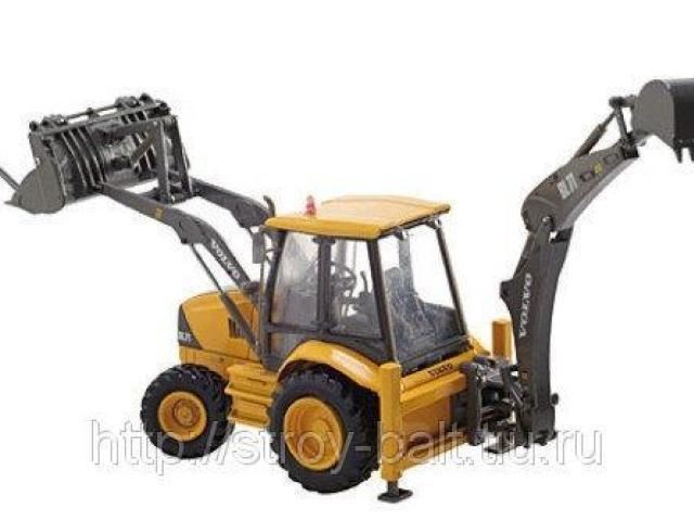 Аренда экскаватора-погрузчика Hidromek 102s в СПб, Санкт-Петербург