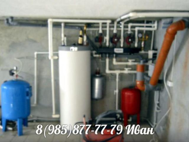 Монтаж инженерных коммуникаций под ключ Отопление Дренаж Водоснабжение Канализация Сантехнические услуги, Павловский Посад