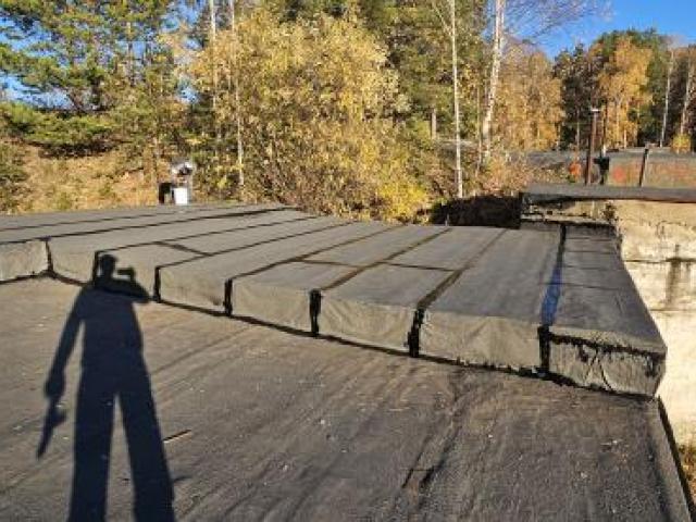 Ремонт крыши гаражей домов Бикростом, унифлекс, техноэласт, Сатка