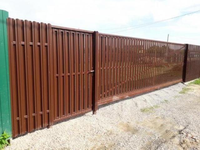 Откатные механические ворота, Щёлково