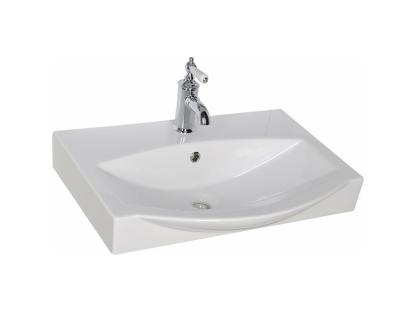 Раковина-столешница Sanovit PLAZMA 65 5065-KL белая для ванной комнаты