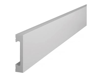 Плинтус Cosca Decor 65x15x2000 мм SoftTouch серый PX050-038