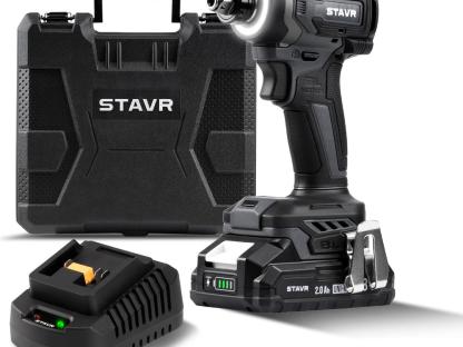 Шуруповерт аккумуляторный ударный Ставр 18V, 230 Нм, бесщеточный