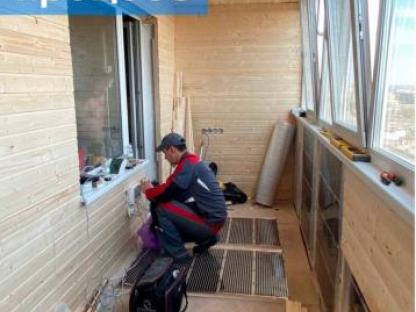 Остекление и отделка балкона лоджии, Оренбург