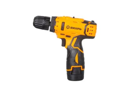 Дрель Вихрь ДА-12Л-2КН аккумуляторная с набором инструментов и быстрозажимным патроном