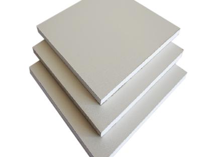 Гипсокартон влагостойкий с ПВХ покрытием 3000x1200x12,5 мм белый RAL 9010