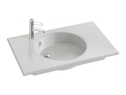 Раковина-столешница JACOB DELAFON ODEON EXAW112-Z-00 80 см современная керамическая