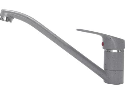 Смеситель Lex Salto Space Gray RULE000060 для кухни одиноручной с поворотным изливом