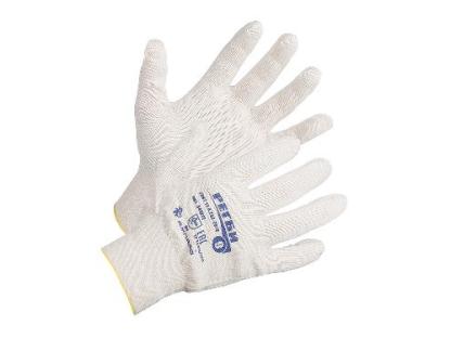 Перчатки хозяйственные Регби 441212-09 хлопковые трикотажные размер 9