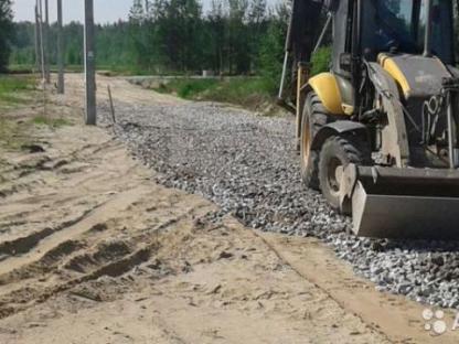 Отсыпка, поднятие участков и временных дорог, Санкт-Петербург