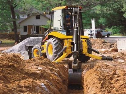 Аренда экскаватора погрузчика Terex 860, Гродно