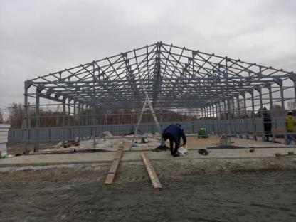 Строительство металлических гаражей, СТО, ангаров, под ключ, Новосибирск