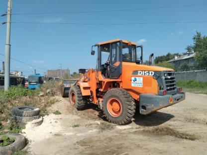 Услуги, аренда фронтального погрузчика, есть вилы на быстросъёме., Нижний Новгород