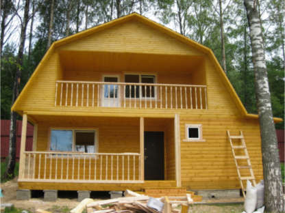 Электромонтаж в коттедже из дерева или кирпича., Пермь