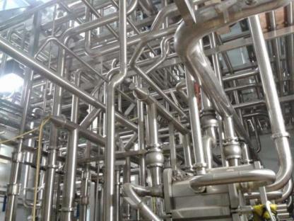 Монтаж пищевых трубопроводов, Москва