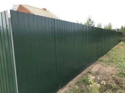 Установка заборов из профлиста, Волгодонск