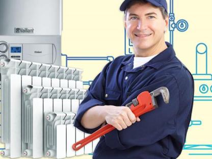 Монтаж и ремонт отопления в доме, запуск котла, Пенза