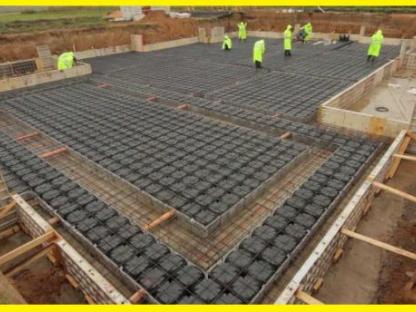 Строительство фундамента здания м3 куб, Краснодар