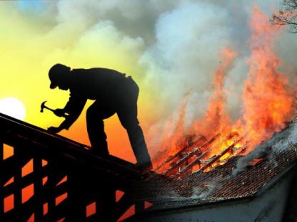 Ремонт крыш после пожара в Пензенской области, Пенза