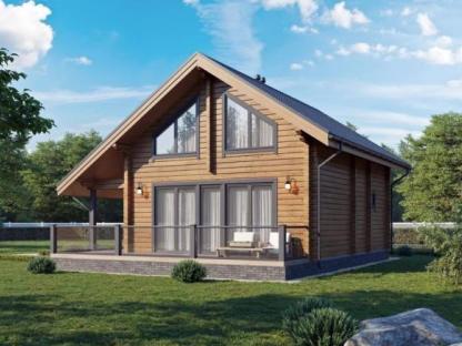 Дом из бруса "Фортуна", Москва