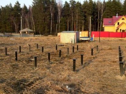 Фундамент на сваях установим в Кореличах и рн, Гродно