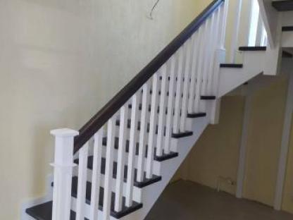 Лестница из березы на второй этаж жилого дома, Барнаул