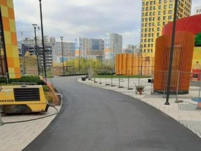 Асфальтировка малых территорий, Санкт-Петербург