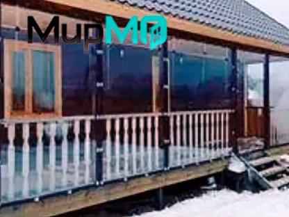 Мягкие окна зимой из ПВХ-плёнки, производство и монтаж в Ульяновске, 