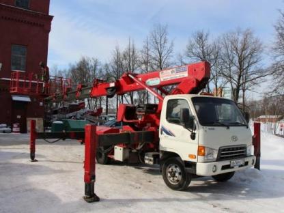 Аренда автовышки 11 м в СПб, Санкт-Петербург