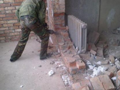 Демонтаж снос зданий стен вывоз мусора, Самара