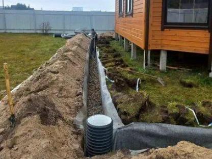 Дренаж и осушение участка, Адлер