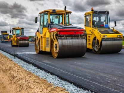 Асфальтирование в Новосибирске Укладка асфальтовой крошки, Новосибирск