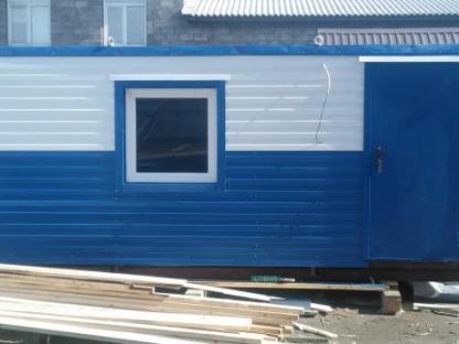 Вагончик на лыжах, бытовка мобильная, Красноярск