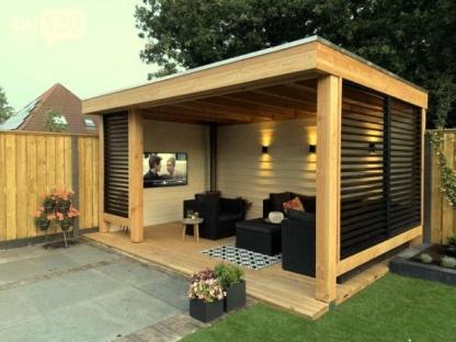 Беседка в стиле ЛОФТ, Кемерово