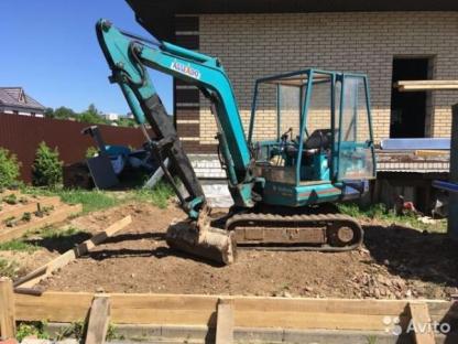 Услуги мини экскаватора на резино, Нижний Новгород