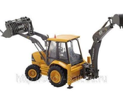 Аренда экскаватора-погрузчика Hidromek 102s в СПб, Санкт-Петербург